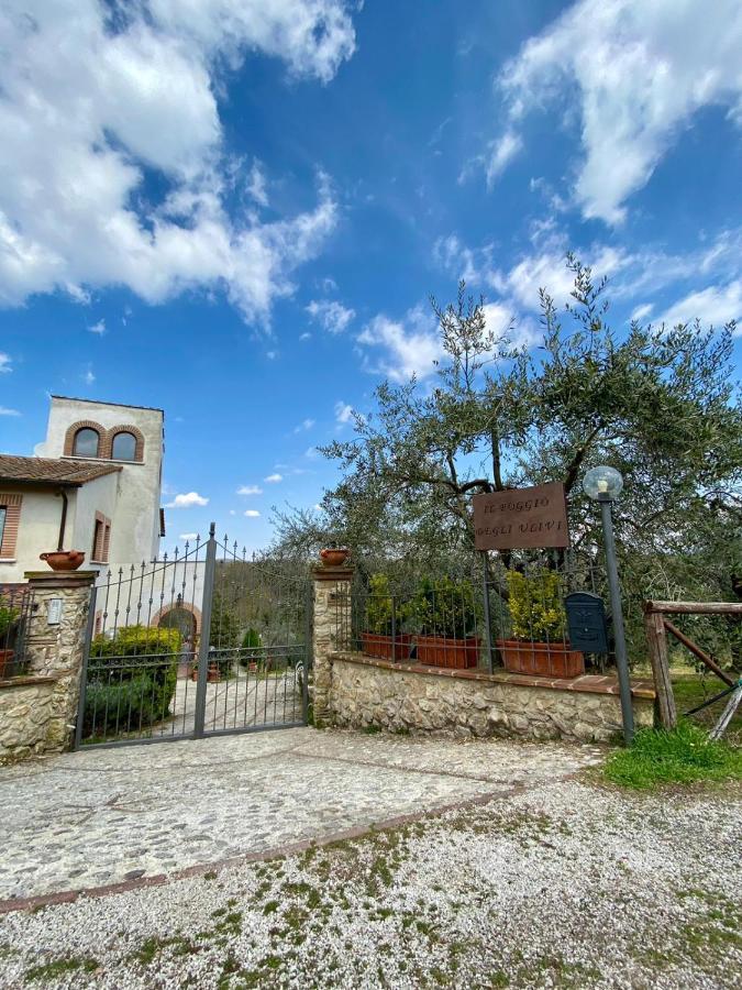 Il Poggio Degli Ulivi Apartment Collicello Luaran gambar